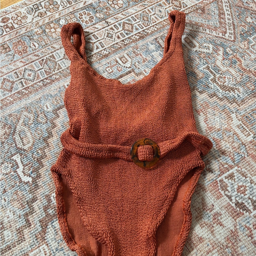 Hunza G Solitaire One Piece Swimsuit